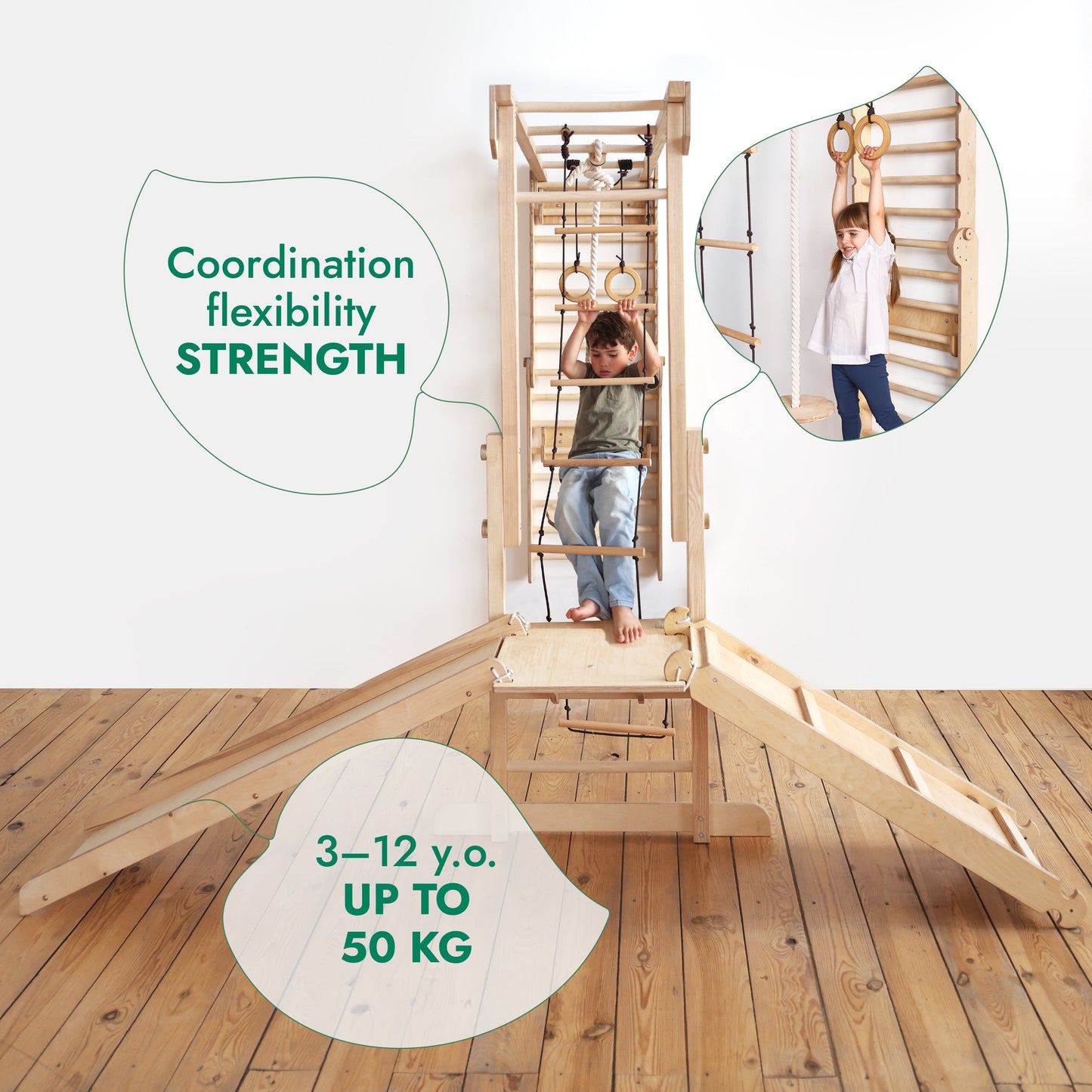 Jungle Play Set for Swedish Walls