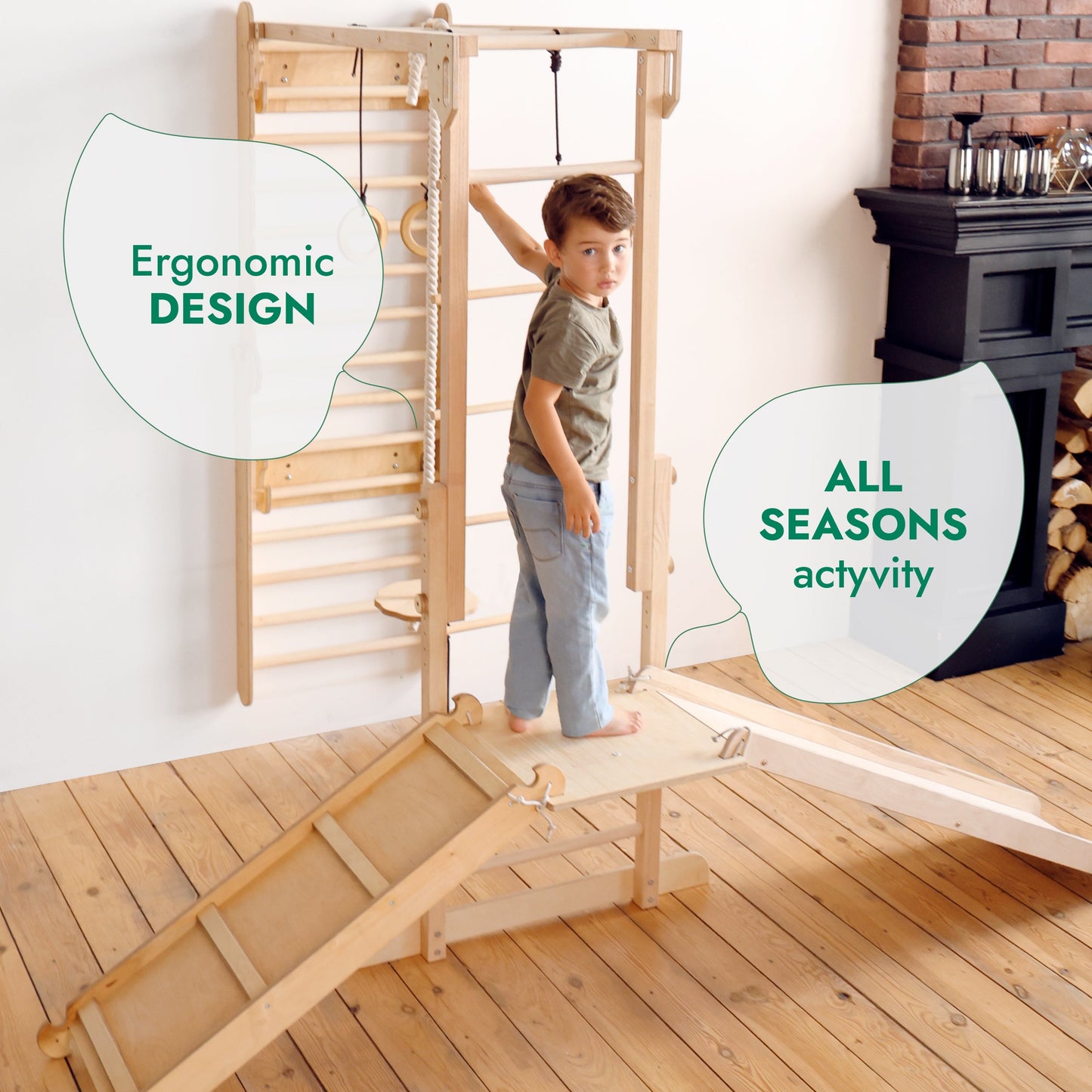 Jungle Play Set for Swedish Walls