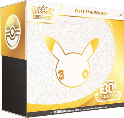 Pokémon TCG 30th Celebration Elite Trainer Box – 9 Booster Packs