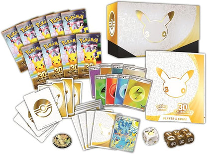 Pokémon TCG 30th Celebration Elite Trainer Box – 9 Booster Packs