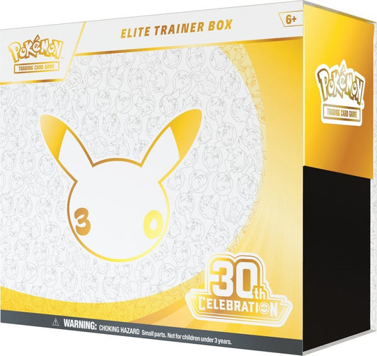 Pokémon TCG 30th Celebration Elite Trainer Box – 9 Booster Packs